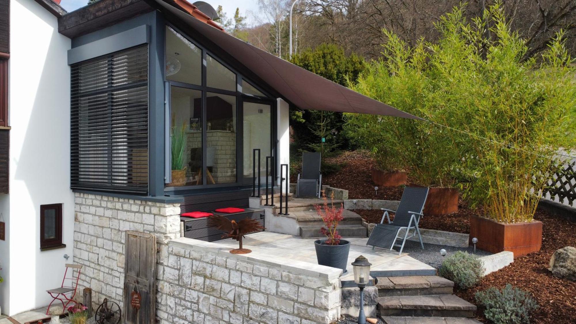 Ferienwohnung Dreiburgenblick Riedenburg Dış mekan fotoğraf